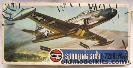 Airfix 1/72 Lockheed F-80 (P-80) Shooting Star, 02043-3 plastic model kit